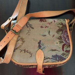 Polo Ralph Lauren - Vintage Floral Tapestry Crossbody Bag